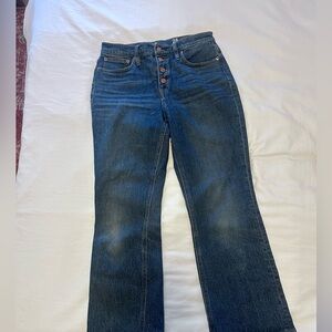 J. Crew Women's Boot Cut Jeans - Dark Blue